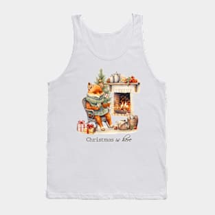 Christmas Wishes Quote Tank Top